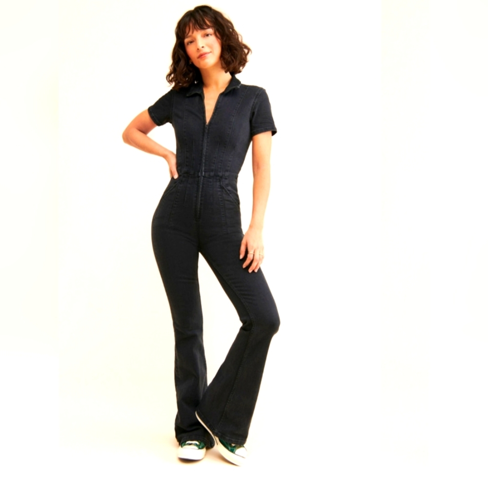 We The Free Midnight Flare Jumpsuit
